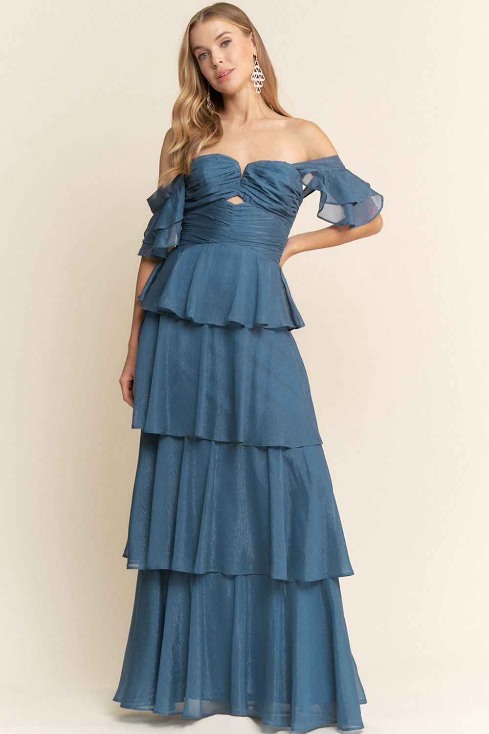 Vestido holanes en capas