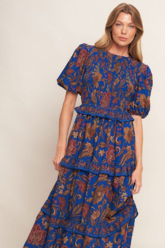Vestido bohemio floreado