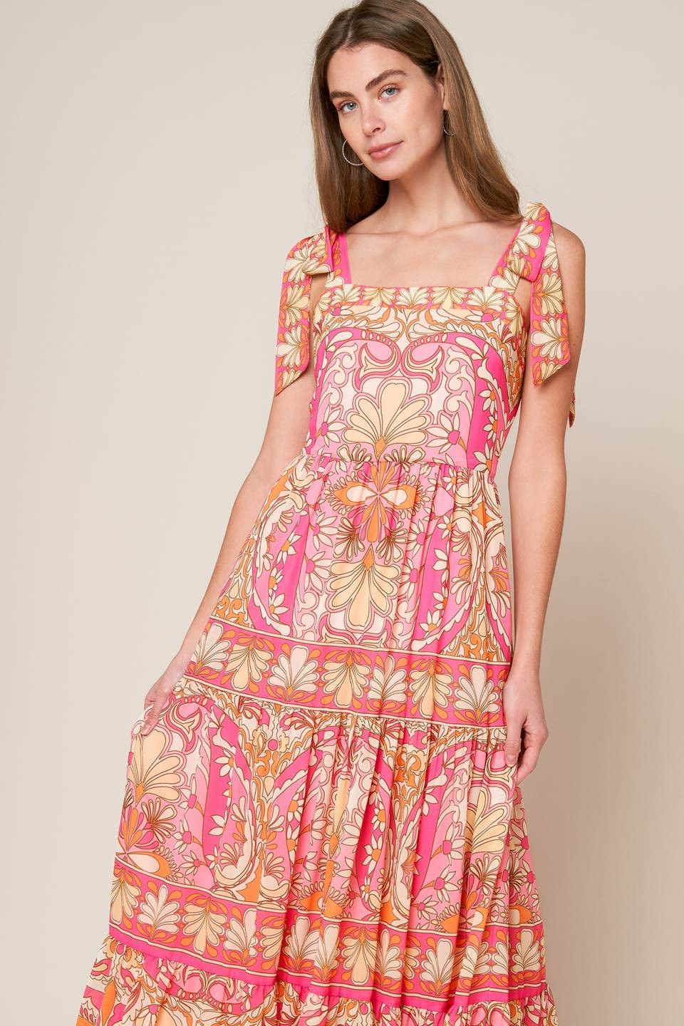 Maxivestido tirantes