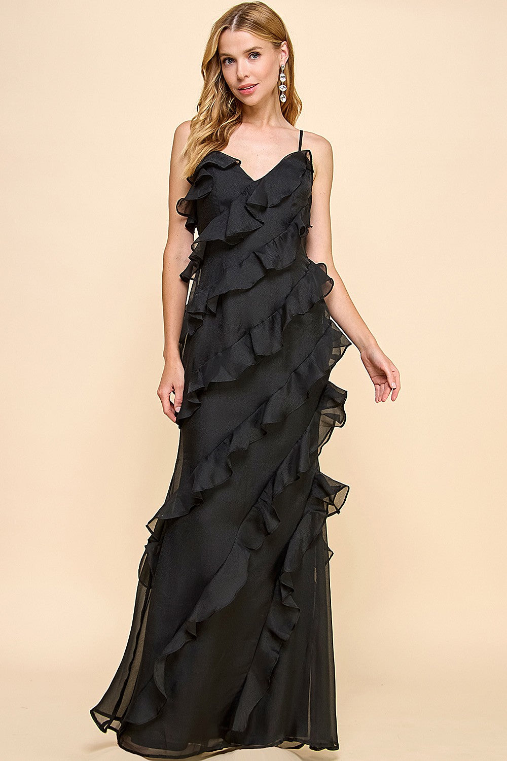 Vestido olan diagonal