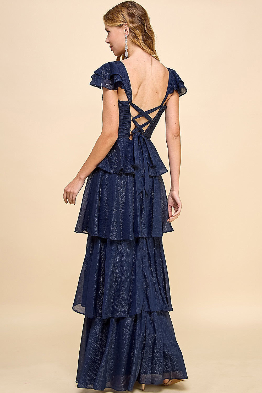 Vestido holanes en capas