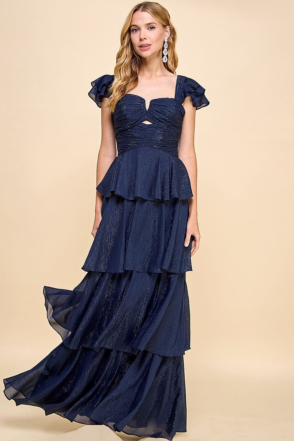 Vestido holanes en capas