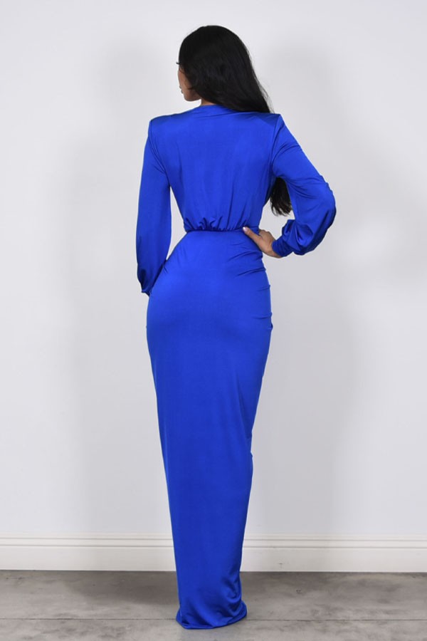 Vestido licra manga larga