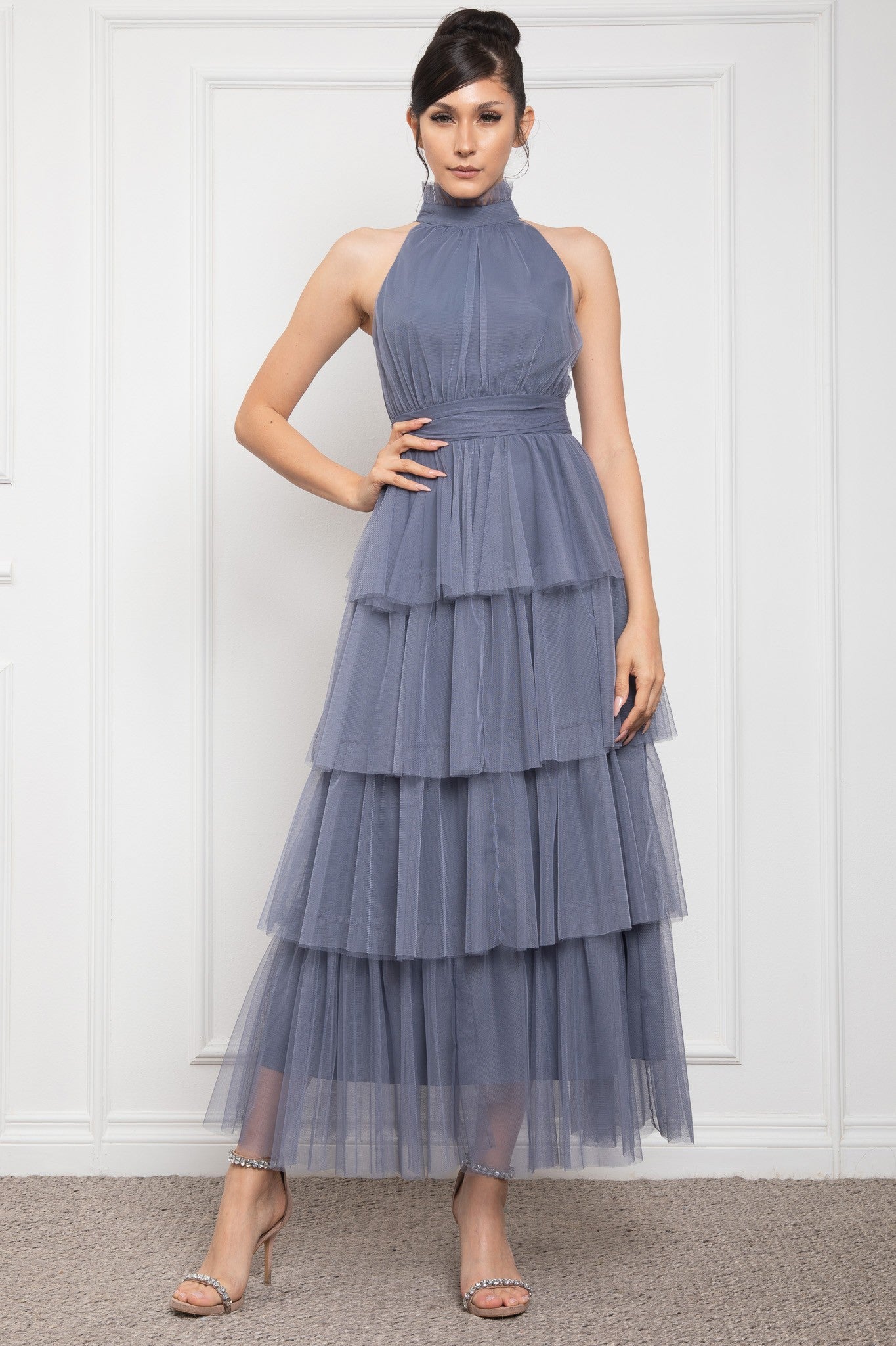 Vestido tul en capas