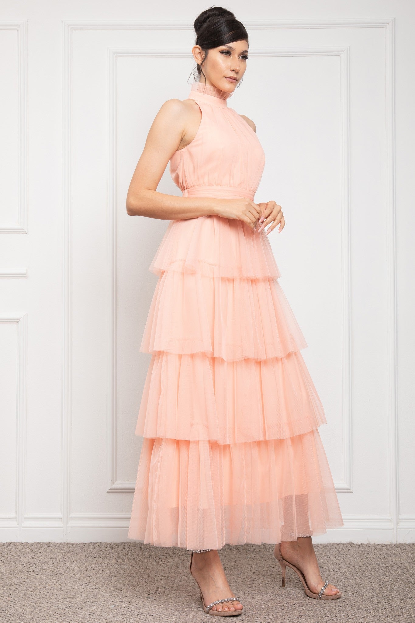 Vestido tul en capas