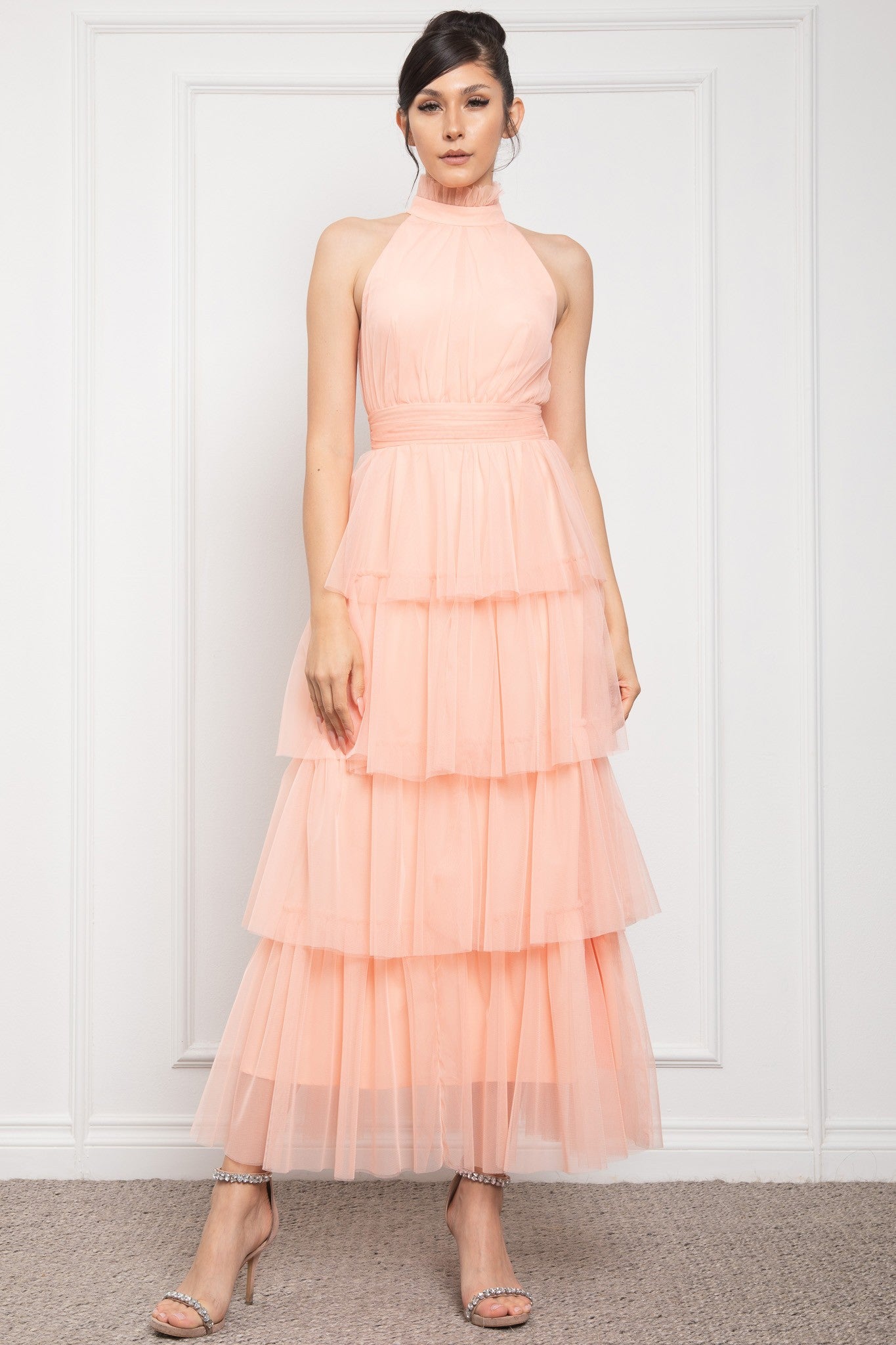 Vestido tul en capas