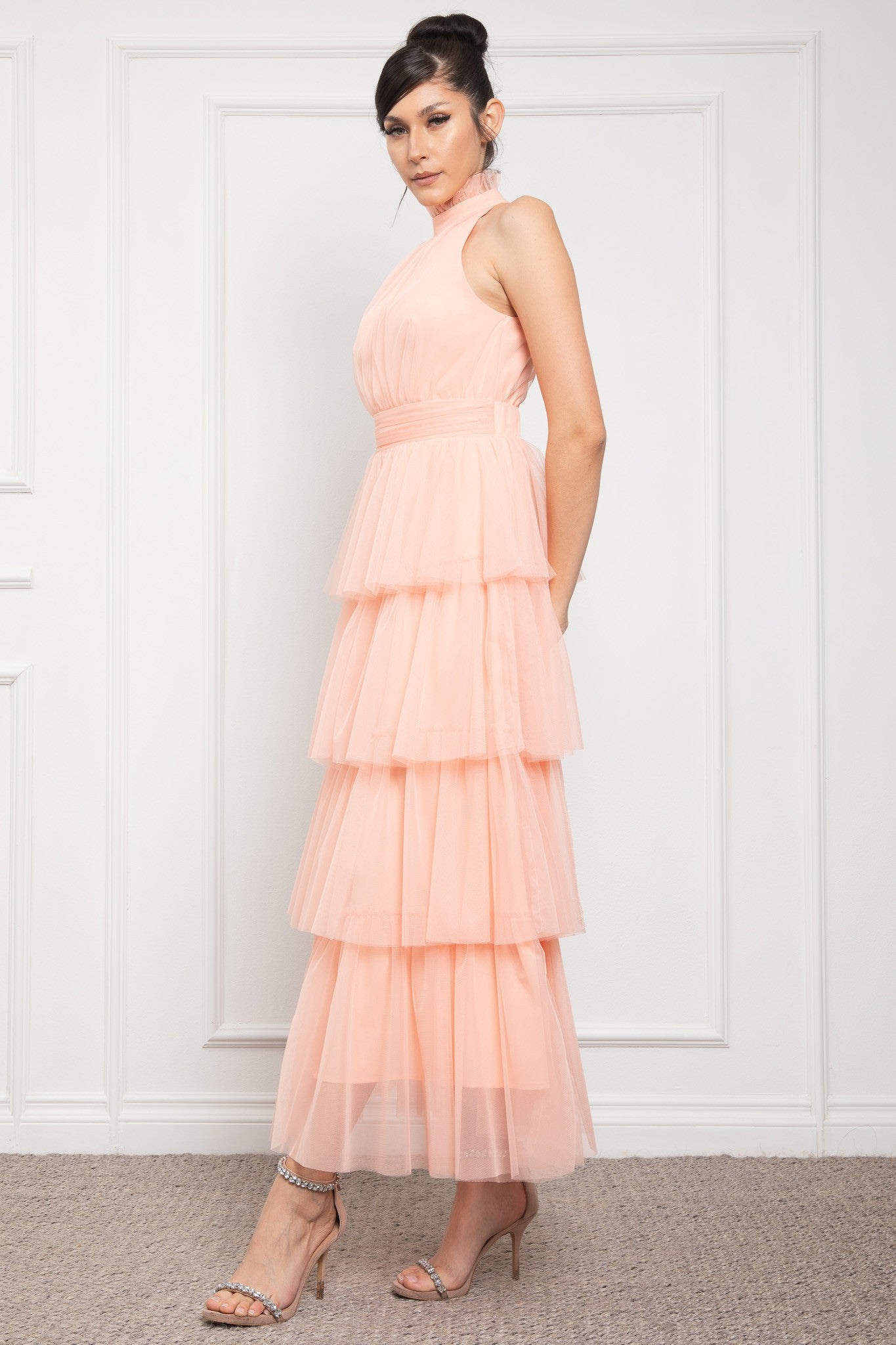 Vestido tul en capas