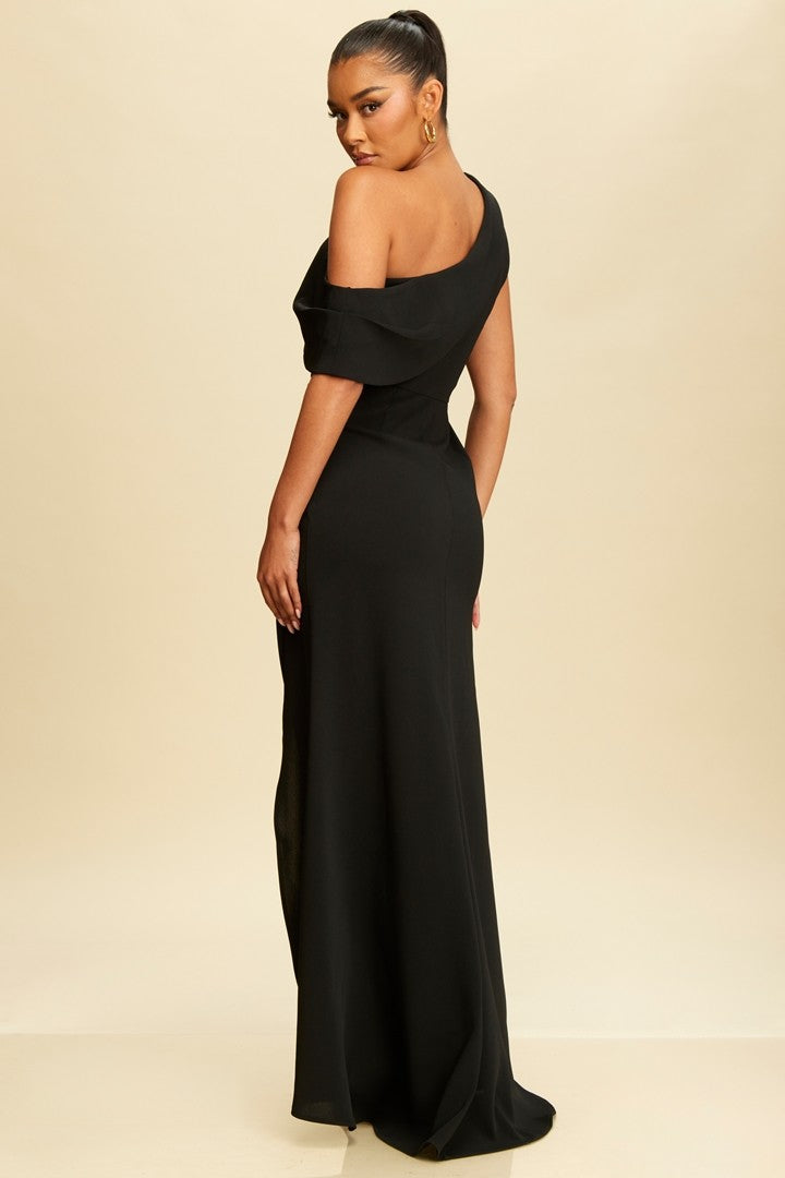 Vestido hombro caido