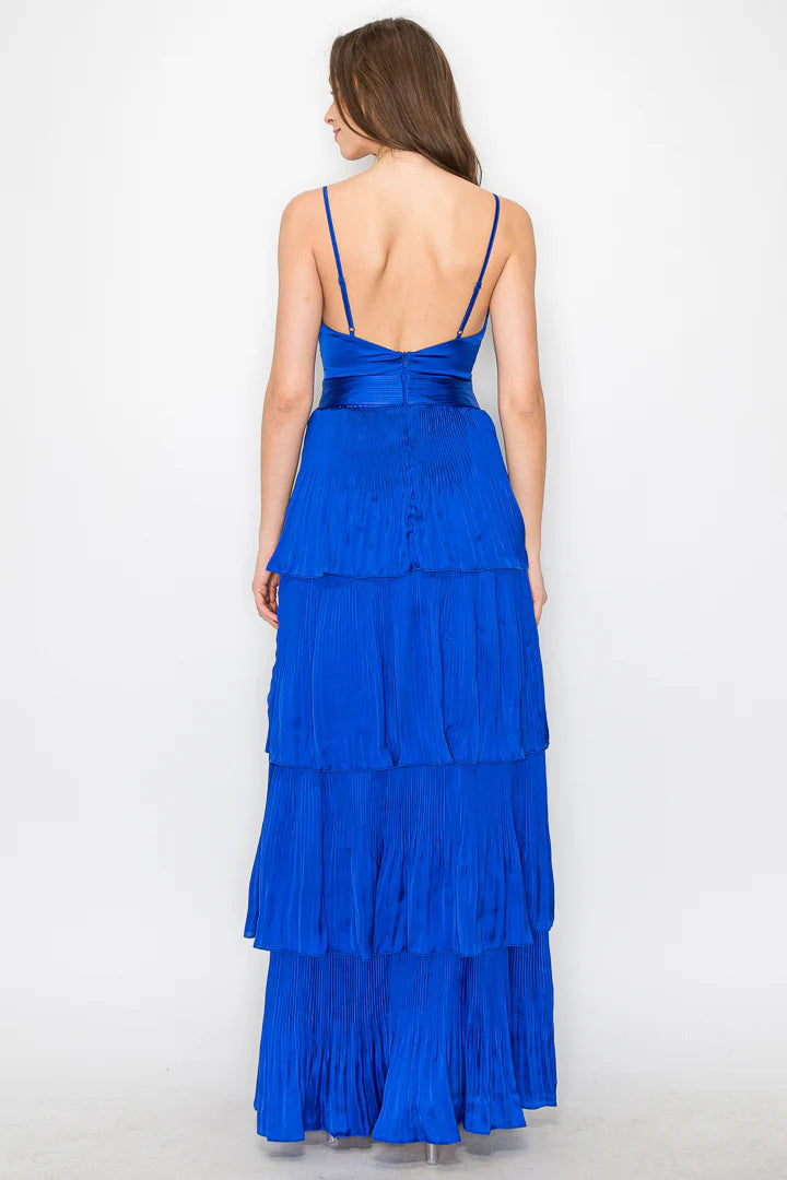 Vestido tirantes olanes