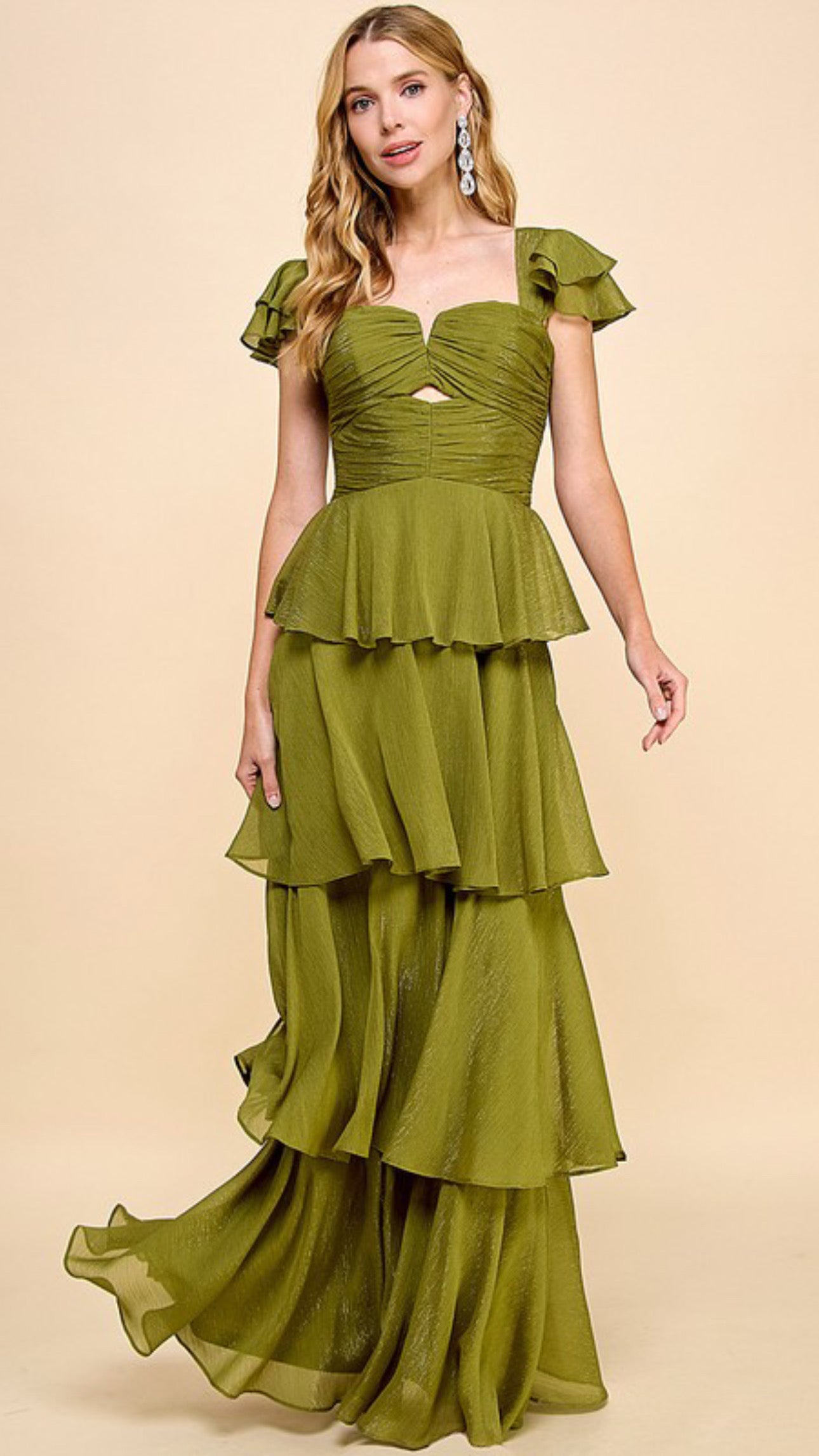 Vestido holanes en capas