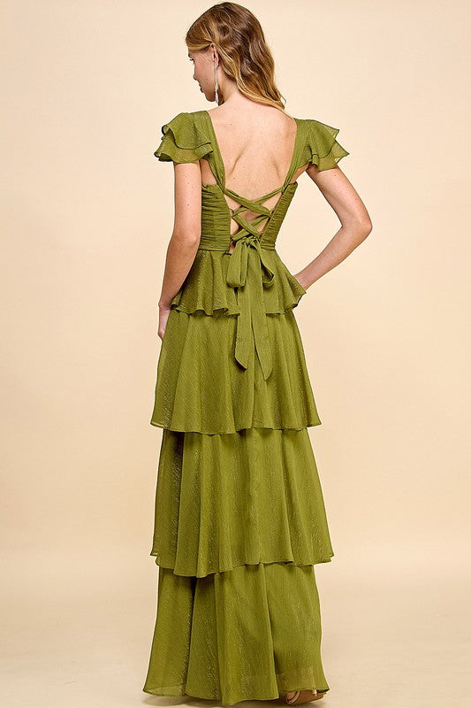 Vestido holanes en capas