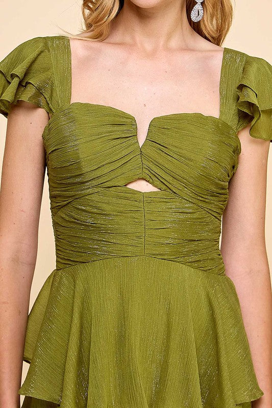 Vestido holanes en capas