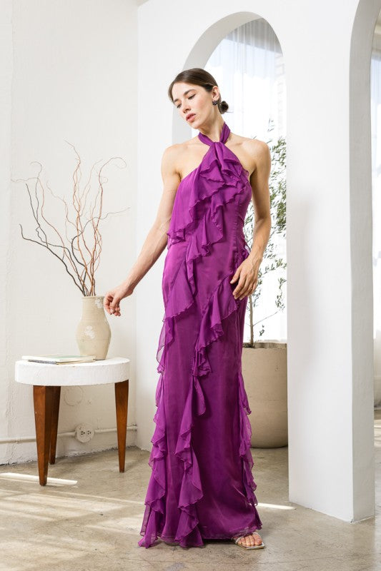 Vestido Olanes diagonal