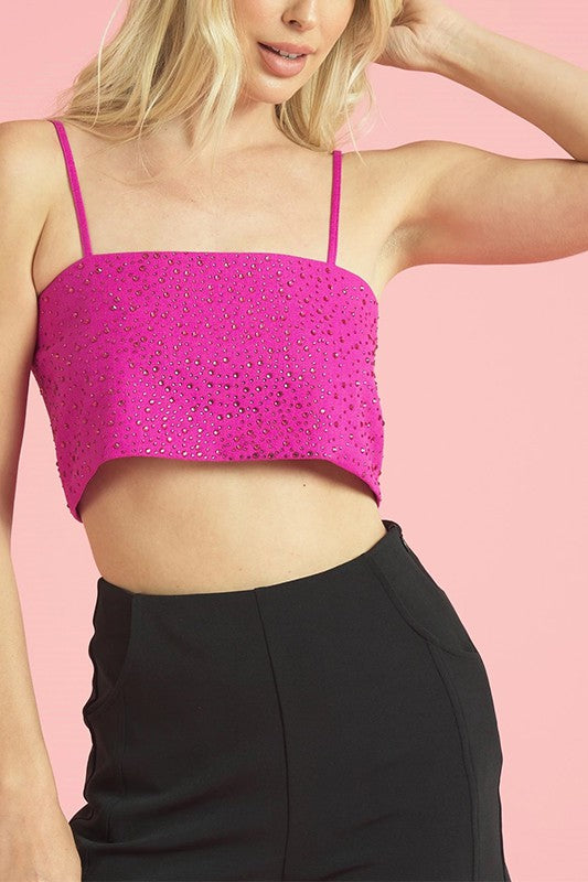 Top tirantes brillos