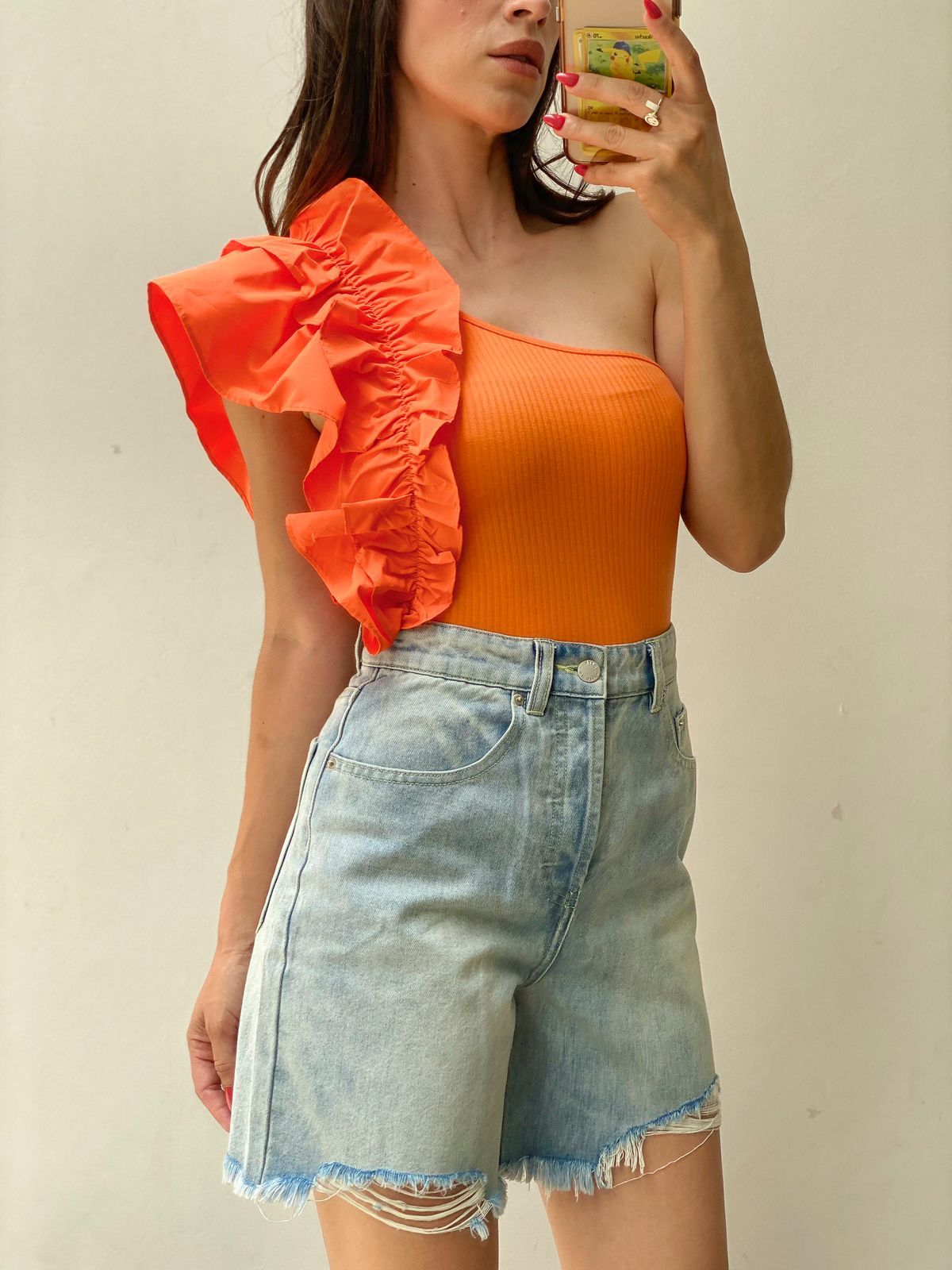 Body un hombro olán