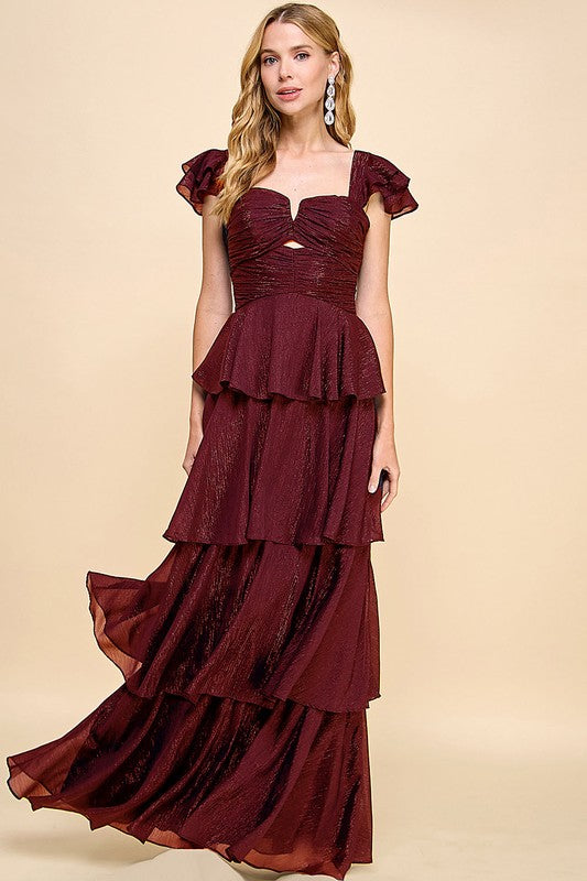 Vestido holanes en capas