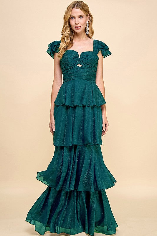 Vestido holanes en capas