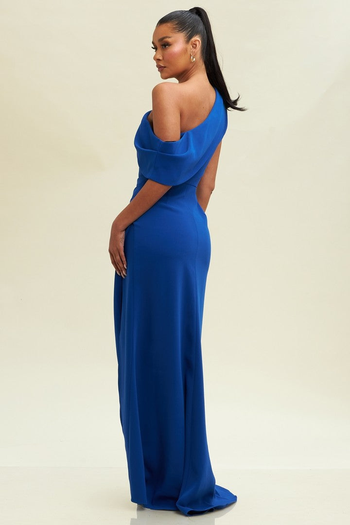 Vestido hombro caido