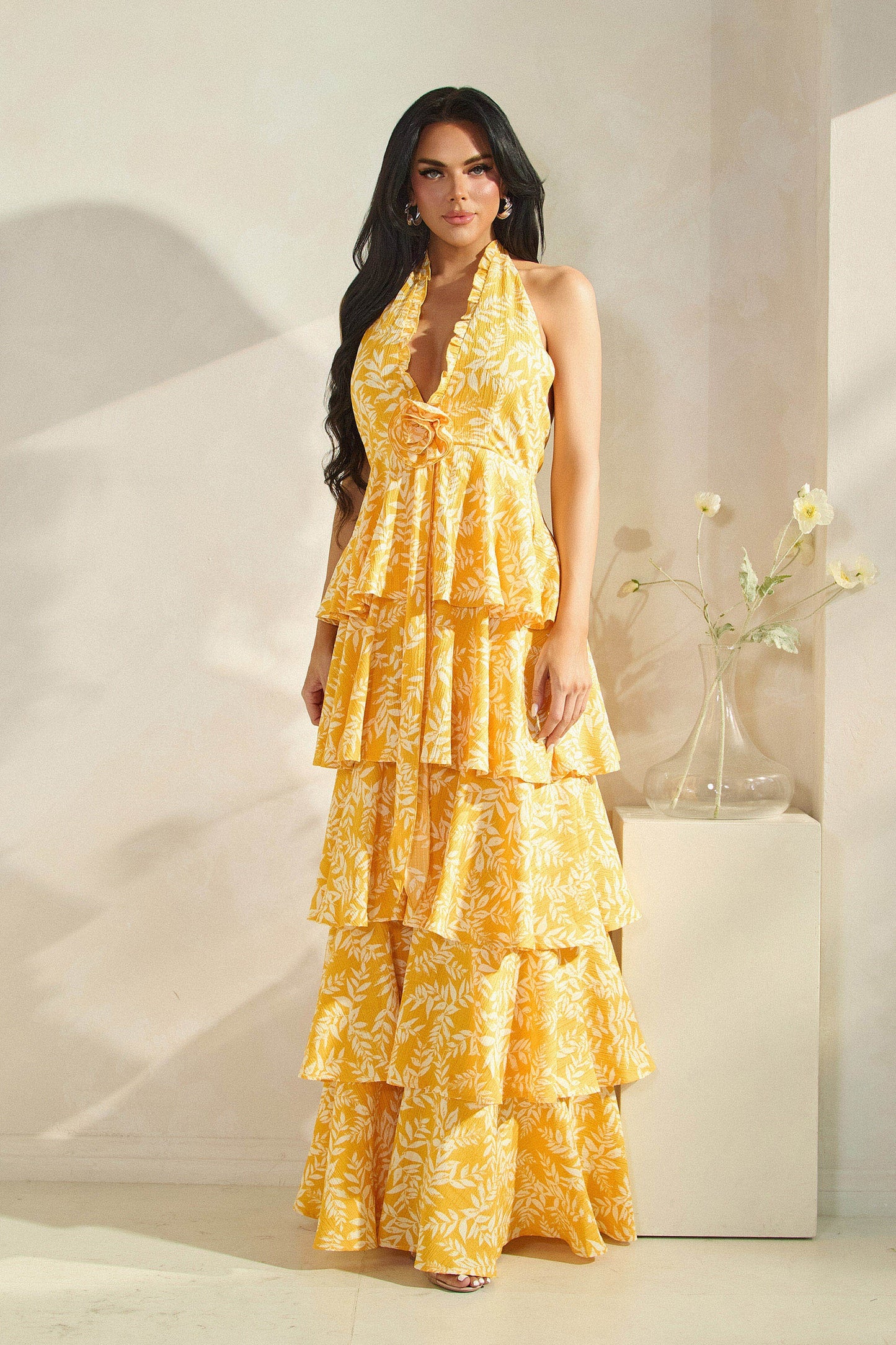 Vestido olanes halter