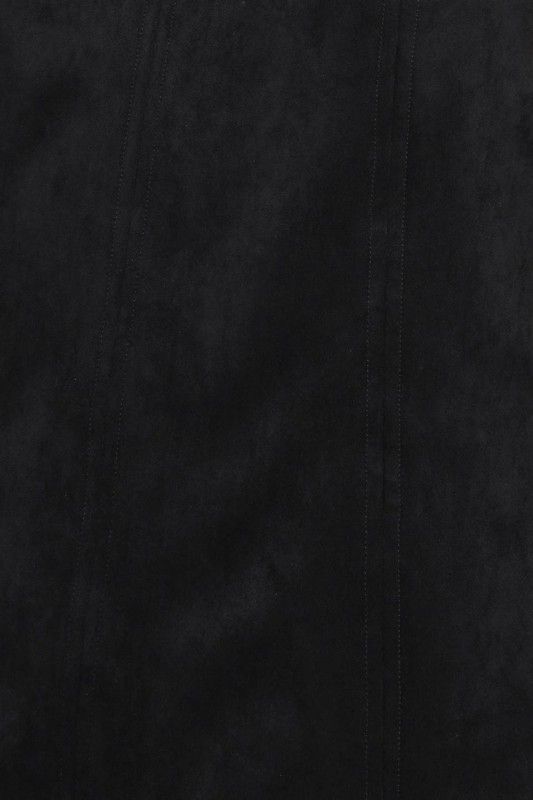 Vestido franja vinipiel