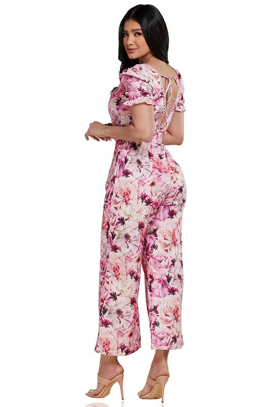 Palazzo estampado floral